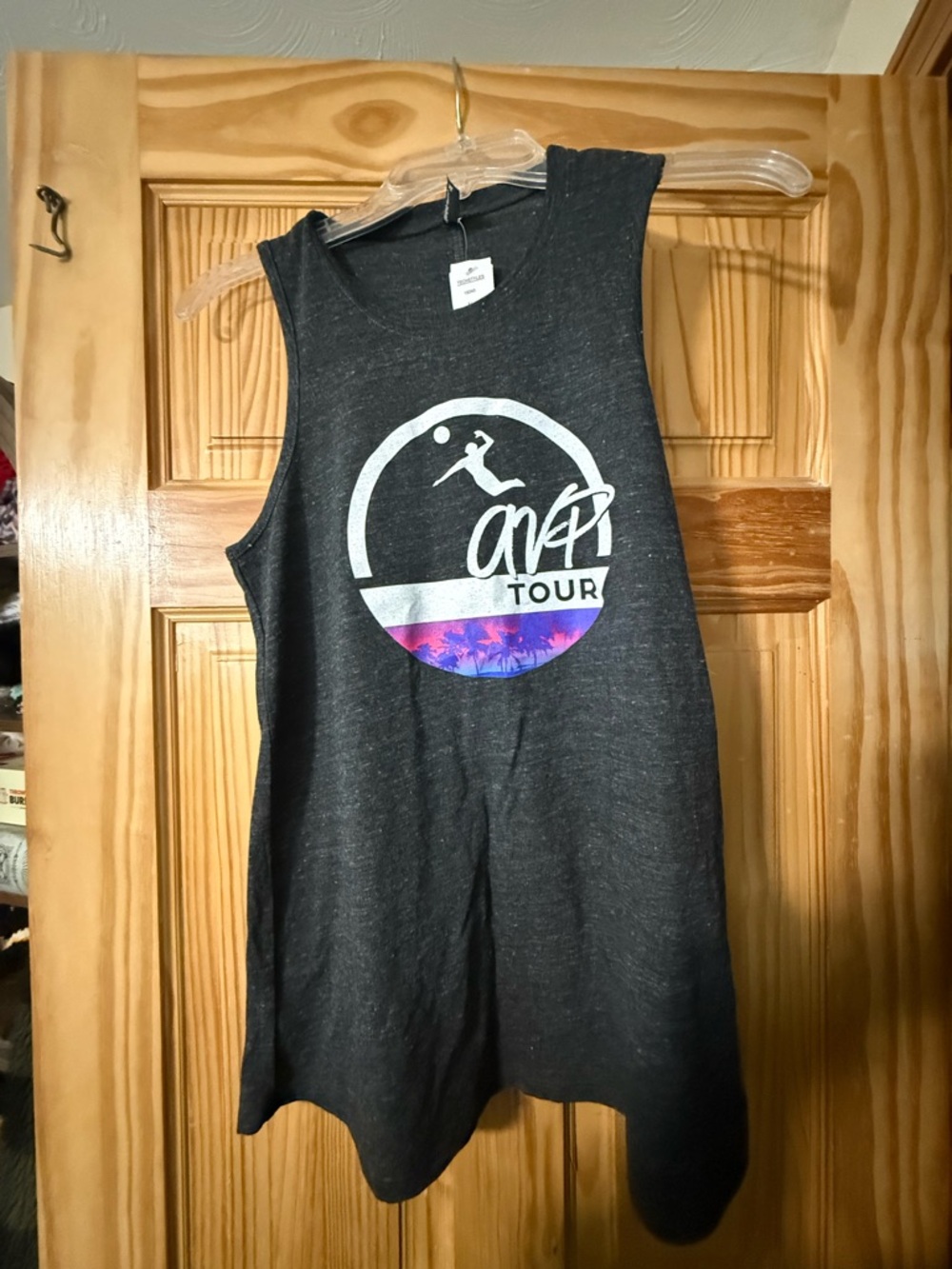 AVP Volleyball - Muscle Tank with Tour Logo